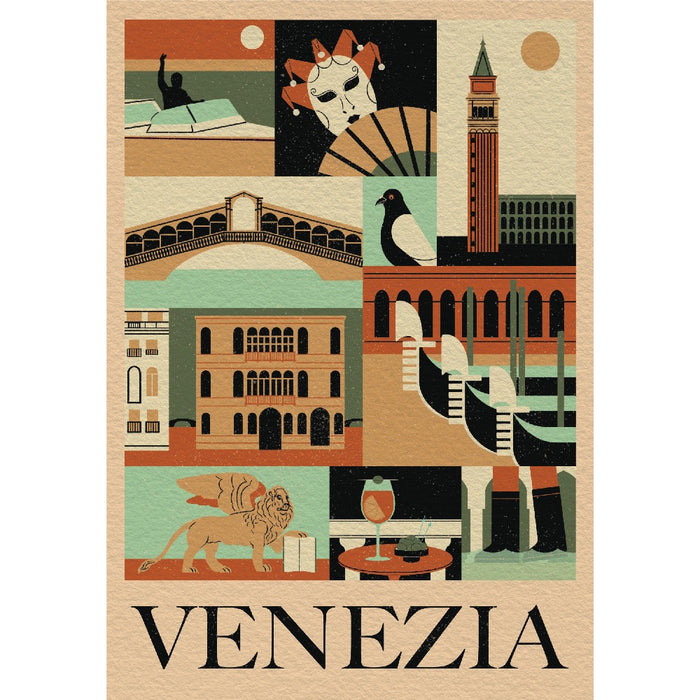 CLEMENTONI 1000h Puzzle STYLE IN THE CITY VENEZIA