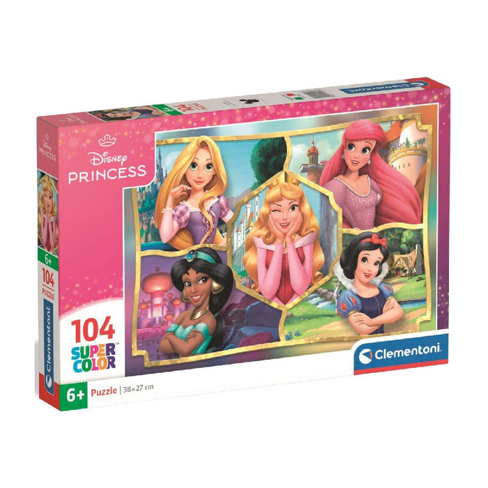 CLEMENTONI 104h Disney Princess Puzzle