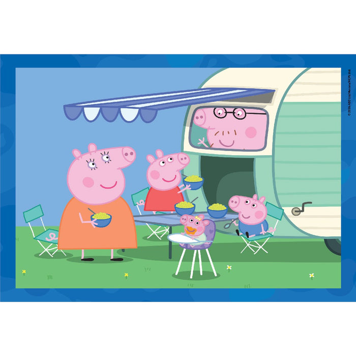 CLEMENTONI 4 in 1 Puzzle Peppa Pig Peppa Pig