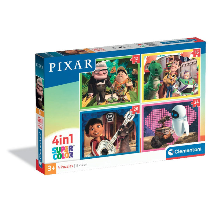 CLEMENTONI 4 In 1 Pixar Puzzle