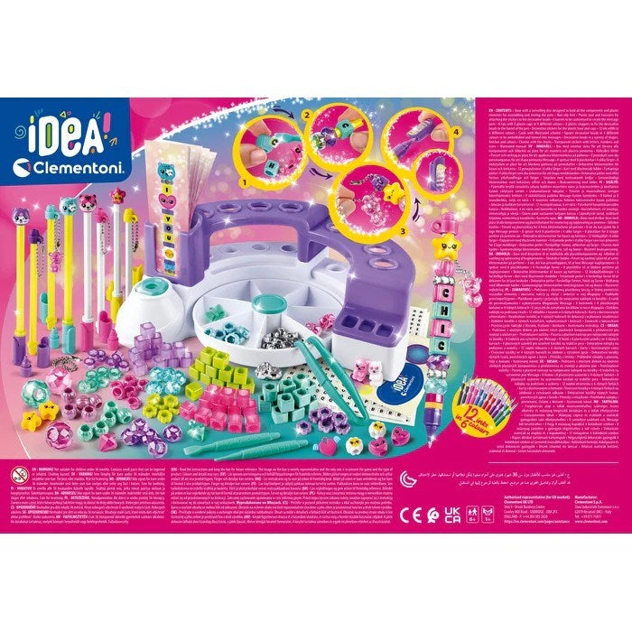 Clementoni Idea Art - Ballpoint Pen Factory with Message
