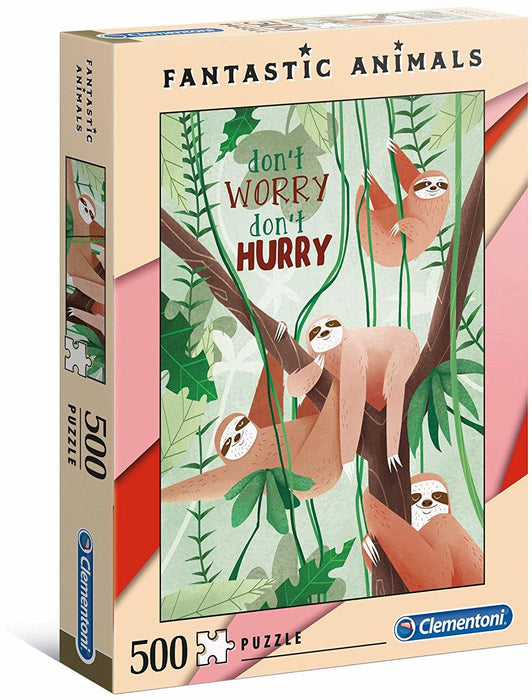 Clementoni puzzle of 500 pieces - Sloths