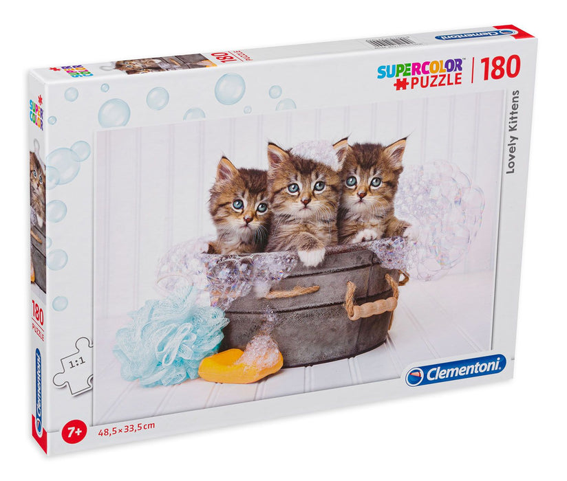 Clementoni puzzle of 180 pieces - Kittens