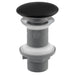 CLICK CLACK PROPELLER BLACK MATT ISVEA INFINITY - Сифони и фитинги за умивалник<<<Санитарна керамика и