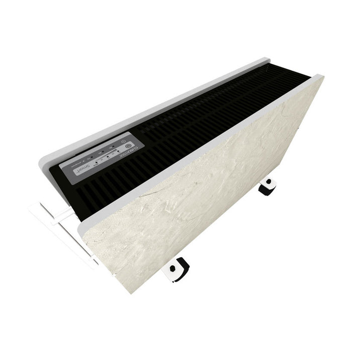 Convector CLIMASTAR OPTIMUS WHITE HEATED AREA UP TO 20.00 m², WHITE RELIEF, 1600.0 W