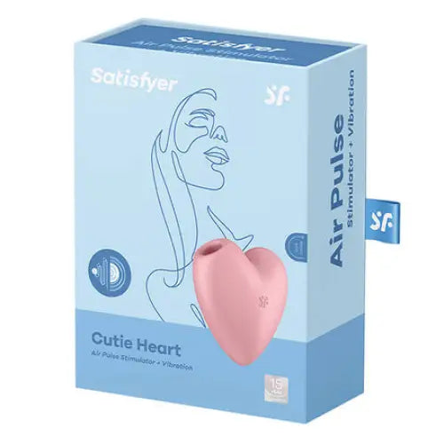 Clitoral massager Satisfyer Cutie Heart Light Red (pink) - Masturbators<<<Erotica<<<Health and beauty<<<InnproXML