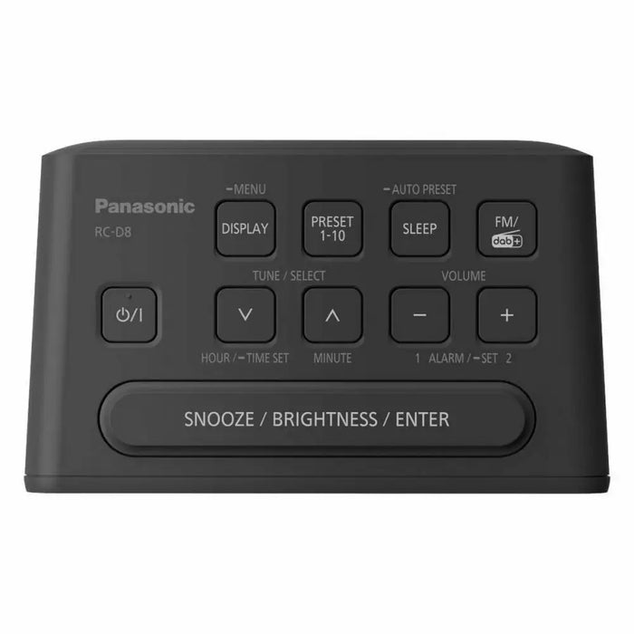 Clock-Radio Panasonic RC-D8EG-K Black - Електроника Звук<<<Компютри| Електроника<<<BigBuy&&&CD радио<<<Електроника
