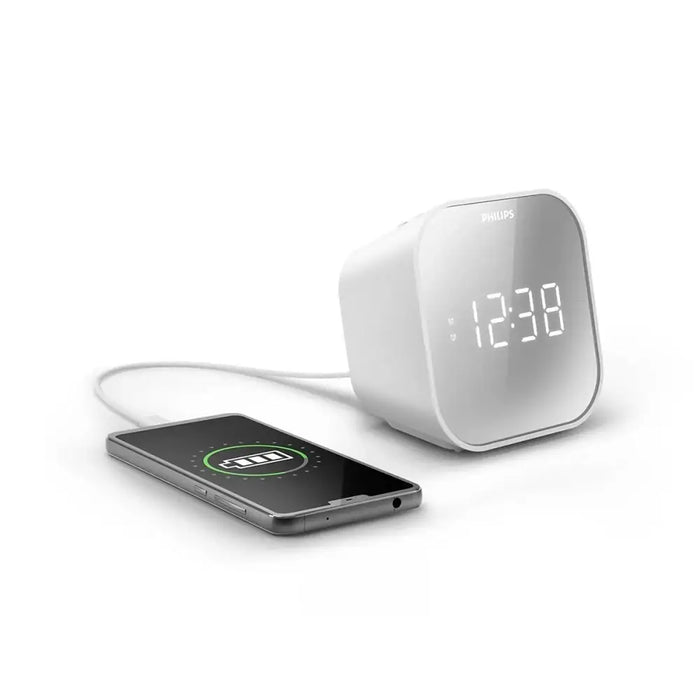 Clock-Radio Philips TAR4406/12 White - Декорация и Осветление<<<Дом Градина<<<BigBuy&&&Ръчни Часовници<<<Декорация и