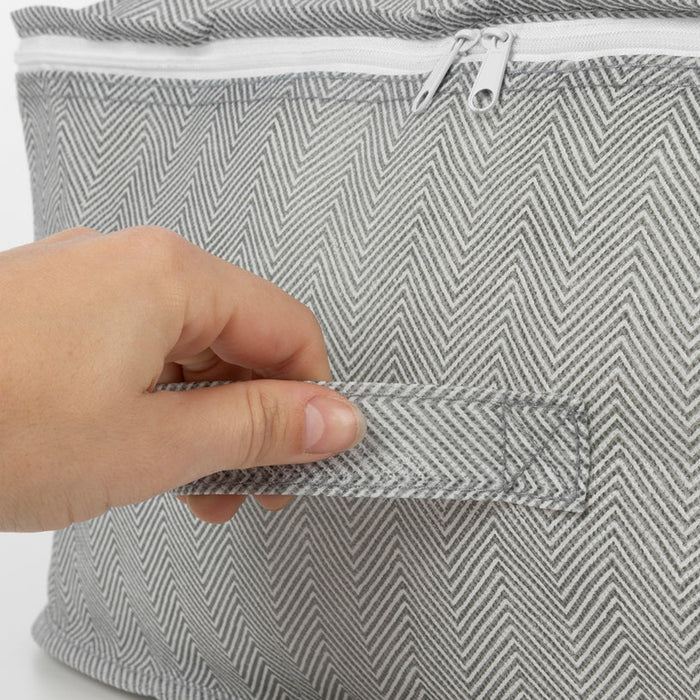 CLOTHES CASE 46X46X20.5CM COMPACTOR BOSTON - Продукти за съхранение и организация на дрехи<<<Домашни