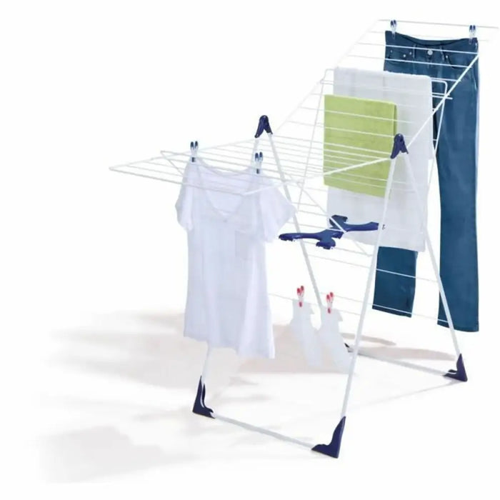 Clothes Line Leifheit 81408 CLASSIC 200 Flex Steel polypropylene Plastic Blue White 20 m - Сушилни ютии и