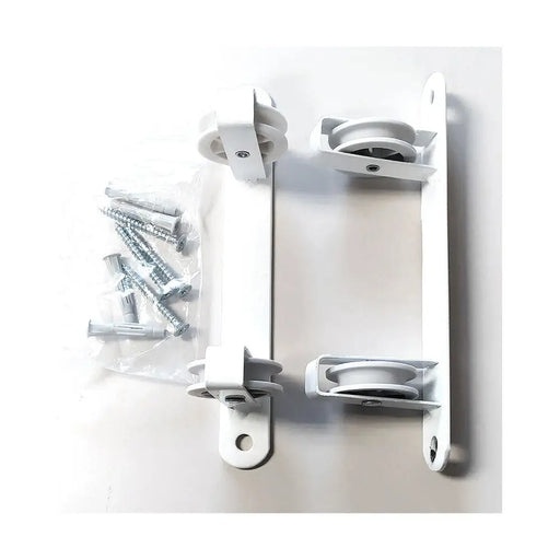 Clothes Line Tarrés Basic 2 Pulleys White Wall 25 x 5 x 5 cm - Почистване Прахосмукачки И Гладене<<<Дом
