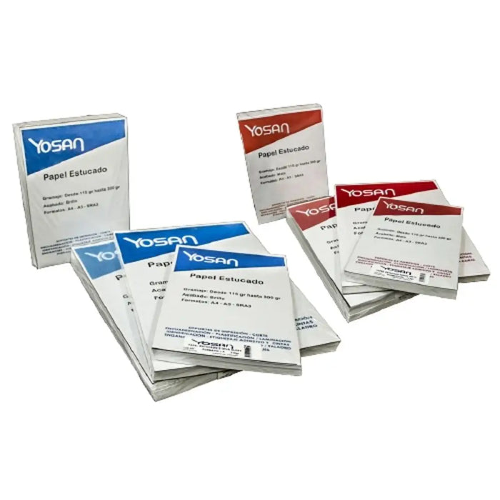 Coated Paper Yosan White 500 Sheets SRA3 - Електроника Периферни и резервни части<<<Компютри|