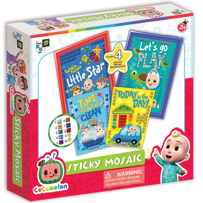 AM-AV COCOMELON Mosaic with stickers