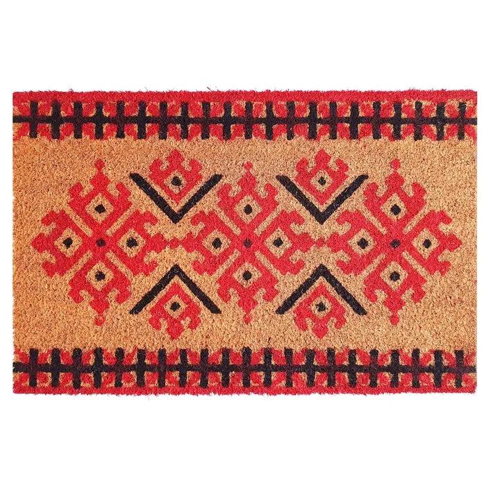 COCONUT/VINYL SCRAPER 40X60 CM EMBROIDERY - Изтривалки<<<Мебели и интериор<<<Praktiker