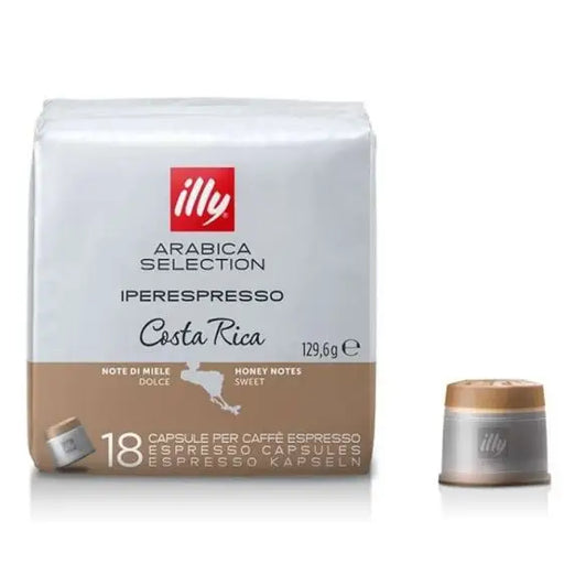 Coffee capsules ILLY iperEspresso Arabica Selection Costa Rica - 18 pieces - Кафе<<<Кафемашини<<<Малки