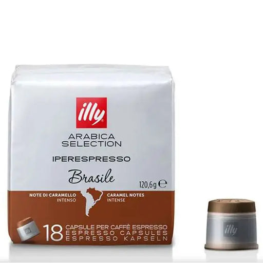 Coffee capsules ILLY iperEspresso Brazil - 18 pieces - Кафе<<<Кафемашини<<<Малки