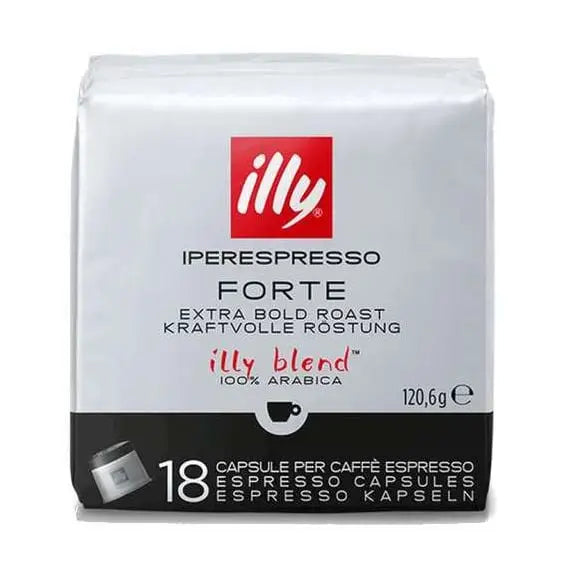 Coffee capsules ILLY iperEspresso Forte - 18 pieces - Кафе<<<Кафемашини<<<Малки електроуреди<<<TechnoMix