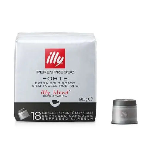 Coffee capsules ILLY iperEspresso Forte - 18 pieces - Кафе<<<Кафемашини<<<Малки електроуреди<<<TechnoMix