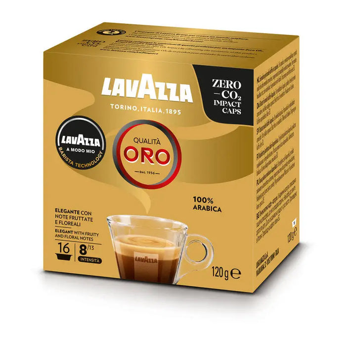 COFFEE CAPSULES LAVAZZA A MODO MIO QUALITA ORO 16 PCS. - Кафе<<<Кухня<<<Praktiker&&&Кафе и