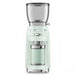 Coffee grinder SMEG CGF01PGEU - Кафемелачки<<<Кафемашини<<<Малки електроуреди<<<TechnoMix&&&Последни бройки<<<Едра бяла