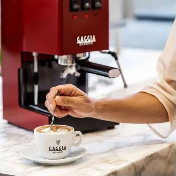 Coffee machine GAGGIA Classic E24 Cherry Red RI9481/12 - Кафемашини еспресо<<<Кафемашини<<<Малки