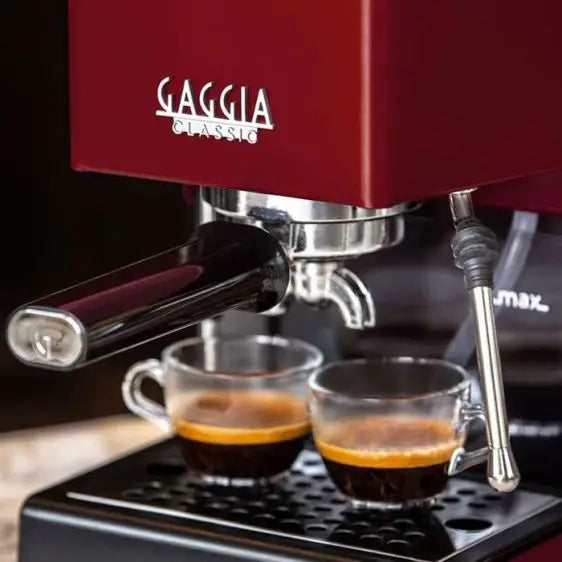 Coffee machine GAGGIA Classic E24 Cherry Red RI9481/12 - Кафемашини еспресо<<<Кафемашини<<<Малки