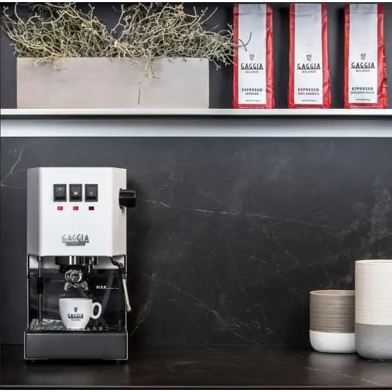 Coffee machine GAGGIA Classic Evo 2023 White RI9481 - Кафемашини еспресо<<<Кафемашини<<<Малки