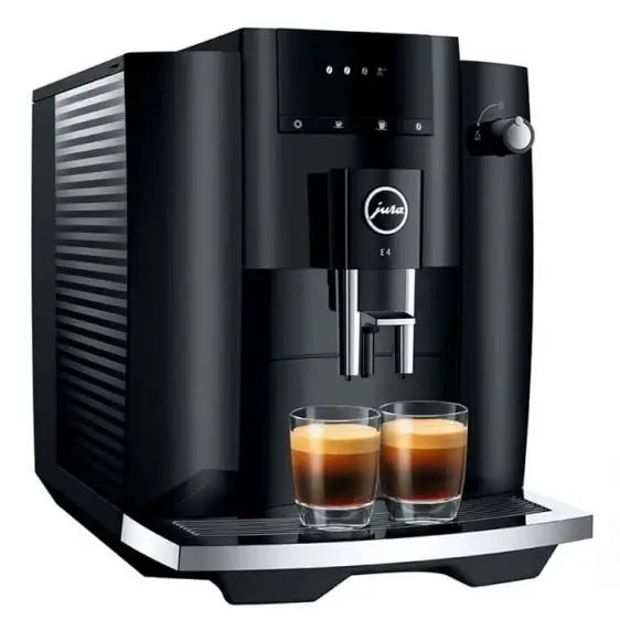 Coffee Machine Jura E4 Piano Black (EA) - Кафеавтомати<<<Кафемашини<<<Малки електроуреди<<<TechnoMix&&&Coffee