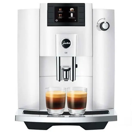 Coffee machine JURA E6 Piano White (EC) 15438 - Кафеавтомати<<<Кафемашини<<<Малки електроуреди<<<TechnoMix