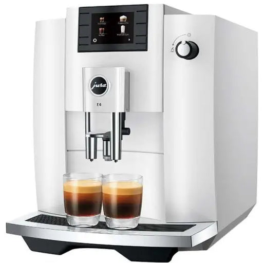 Coffee machine JURA E6 Piano White (EC) 15438 - Кафеавтомати<<<Кафемашини<<<Малки електроуреди<<<TechnoMix