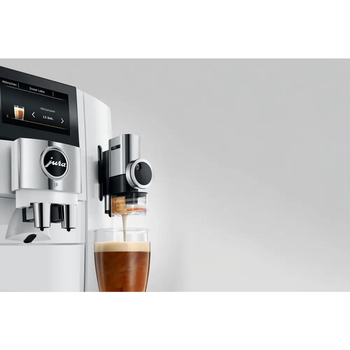 Coffee machine JURA J8 Piano White (EA) 15460 - Кафеавтомати<<<Кафемашини<<<Малки електроуреди<<<TechnoMix