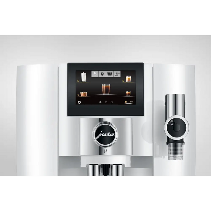Coffee machine JURA J8 Piano White (EA) 15460 - Кафеавтомати<<<Кафемашини<<<Малки електроуреди<<<TechnoMix