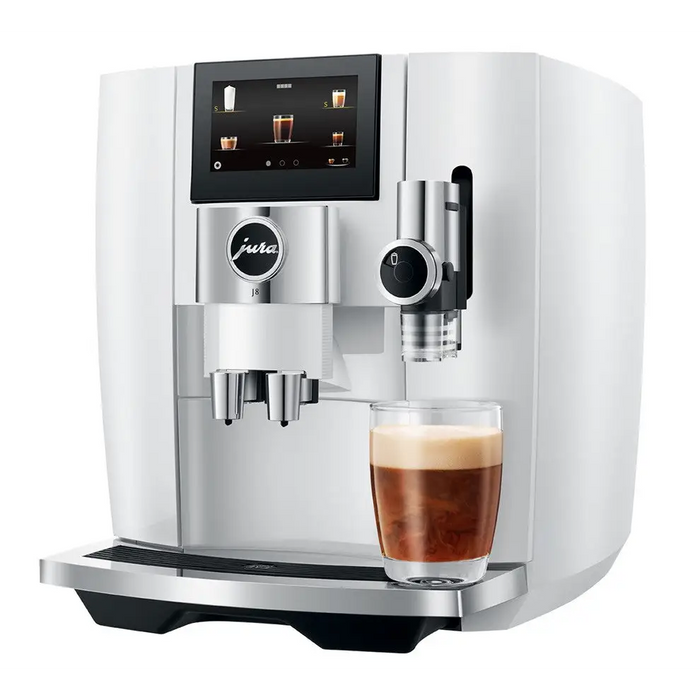 Coffee machine JURA J8 Piano White (EA) 15460 - Кафеавтомати<<<Кафемашини<<<Малки електроуреди<<<TechnoMix