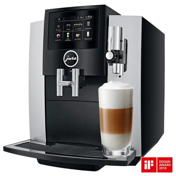 Coffee machine JURA S8 Moonlight silver - Кафеавтомати<<<Кафемашини<<<Малки електроуреди<<<TechnoMix