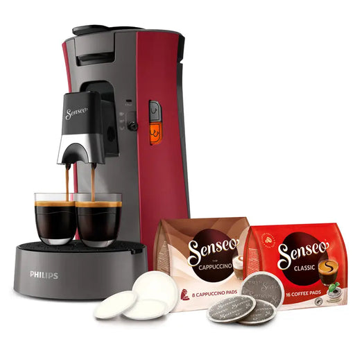 COFFEE MACHINE PHILIPS SENSEO CSA230/91 1.00 bar 900.00 ml BLACK/GRAY - Кафемашини<<<Домакински електроуреди<<<Мебели и