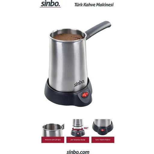 Coffee maker SINBO SCM-2958 - Кафeварки за Шварц кафе<<<Кафемашини и кафеавтомати<<<Малки електроуреди за