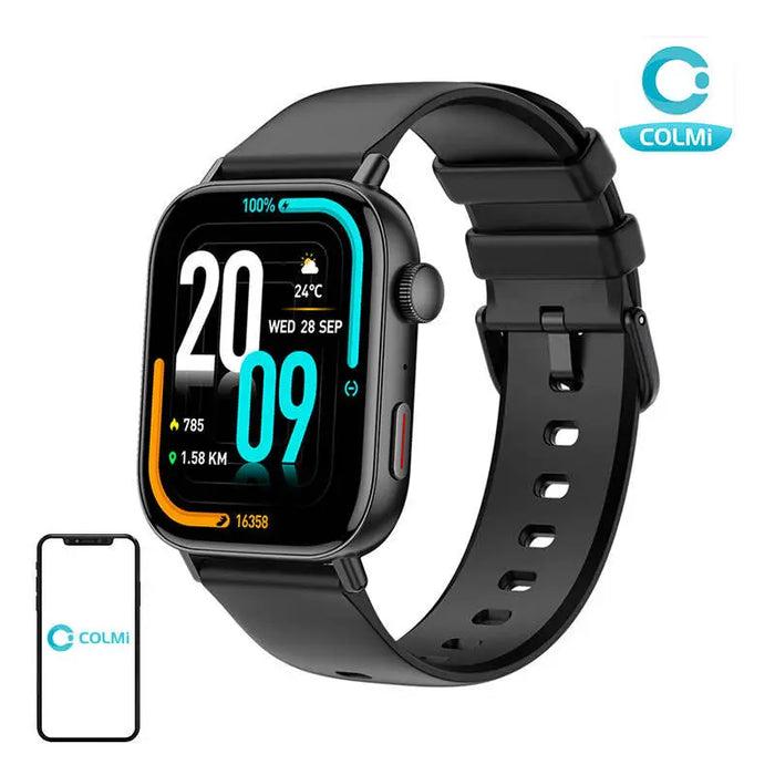 Colmi C8 Max Smartwatch (Black) - Smartwatches<<<Smartwatches<<<InnproXML