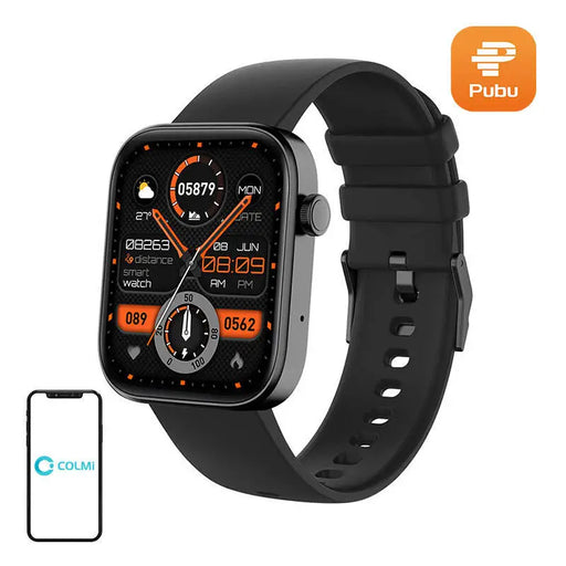 Colmi P71 Smartwatch (Black) - Smartwatches<<<Smartwatches<<<InnproXML