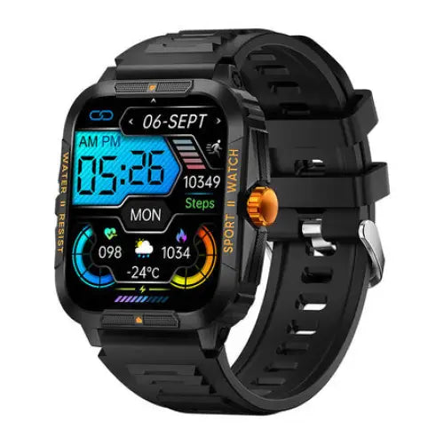 Colmi P76 smartwatch (black and orange) - Smartwatches<<<Smartwatches<<<InnproXML