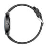 COLMI L28 Smart Watch (black silicone + black leather strap)