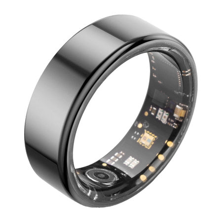 COLMI R02 Smart Ring, size 10, 19.8 mm (black) + charging case