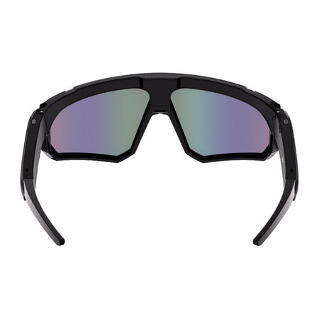Colmi V06 AI Sports Sunglasses (Black with Blue Lenses)