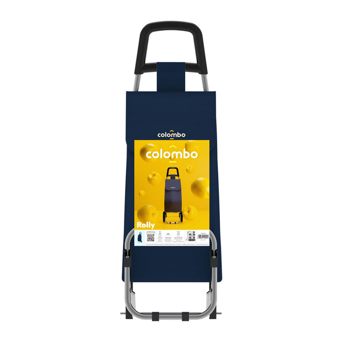 ROLLY BLUE COLOMBO SHOPPING TROLLEY