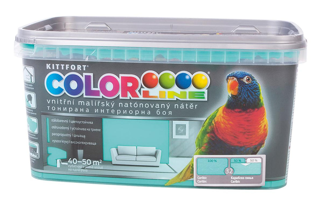 COLOR LATEX COLOR LINE 32 CARIBBEAN BLUE