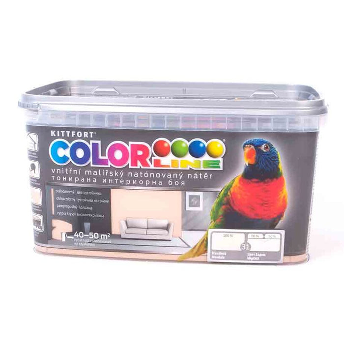 COLORED LATEX ALMOND 4 KG COLOR LINE