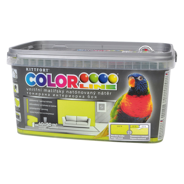 COLOR LATEX COLOR PLAN. MEADOW 4 KG COLOR LINE