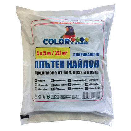 ROOFED NYLON 20 M2 THICK 50 MICRON COLOR LINE