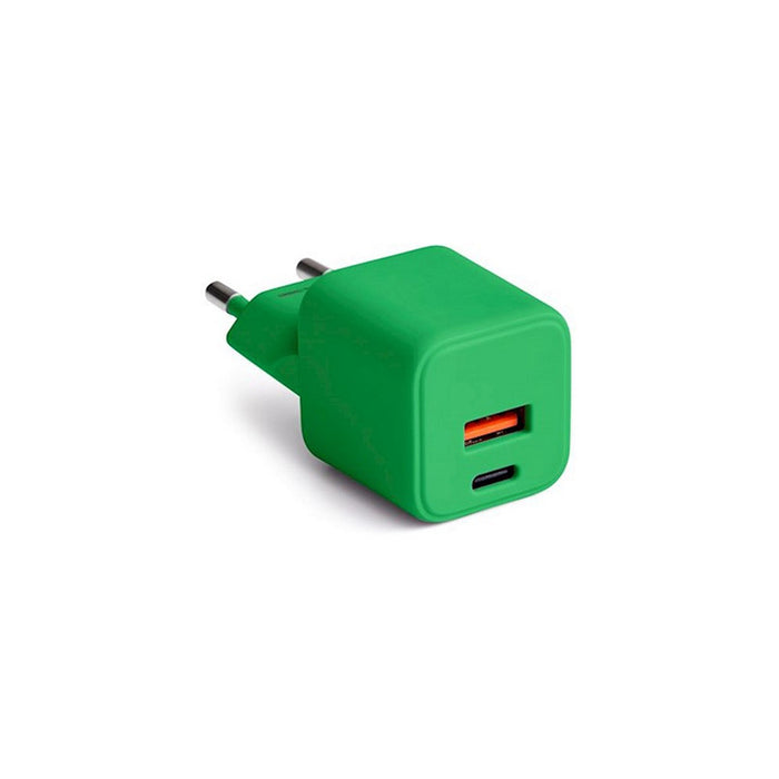 CHARGER 220V COLORUM USB-A/C 30W GAN GRN USB A - 18 W, USB-C 30 W