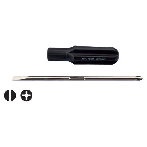 COMBINATION SCREWDRIVER STRAIGHT AND CROSS CETA-FORM 3100/TF2 - Отвертки<<<Ръчни инструменти<<<Инструменти и