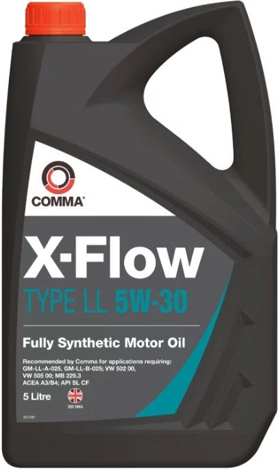 COMMA X-FLOW TYPE LL 5W-30 5L